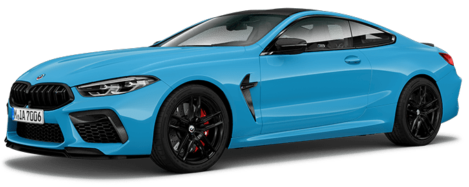 Luxury BMW M Series sports car