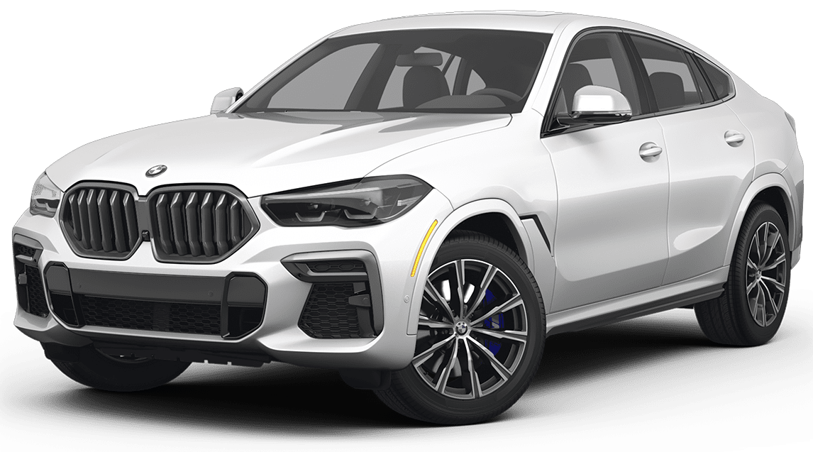 Side view of BMW X6