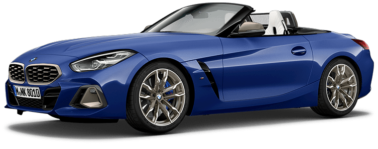 BMW Z1 convertible with unique doors